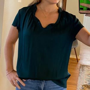 Beautiful neckline Hugo Boss Silk blouse